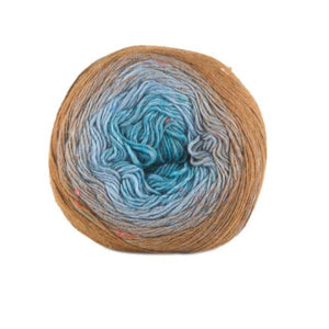 Poema Tweed 210 Rusted Blue, 150g