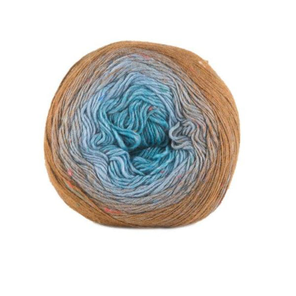 Poema Tweed 210 Rusted Blue, 150g