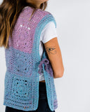 CY319 Crochet Opal Vest Poema