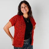 CY370 Maldiva Crochet Kimono