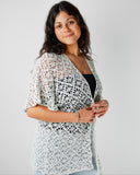 CY385 Crochet Bellini Kimono