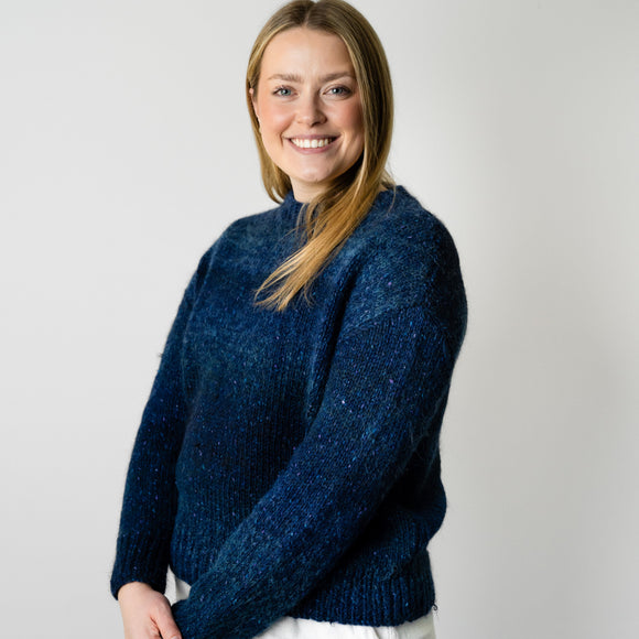 IWK 014 Kilcarra Tweed & Algasoie Driftline Sweater