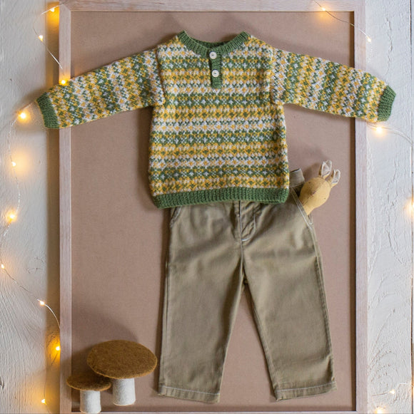 CY369 Tradi Merino Fair Isle Sweater