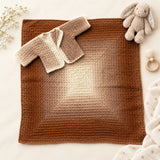 CY401 Poema Crochet Baby Blanket & Jacket Kit