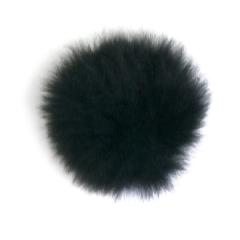 Toft Alpaca Black Pom Pom on String