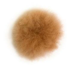 Toft Alpaca Camel Pom Pom on String