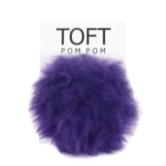 Toft Alpaca Amethyst Pom Pom with Snap