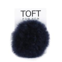 Toft Alpaca Sapphire Pom Pom with Snap