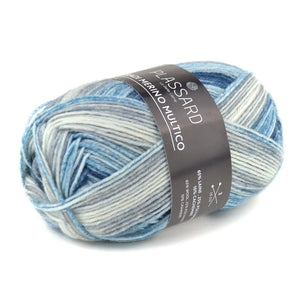 Tradi Merino Multi 22 Blue Skies, 50g